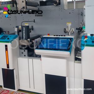 Multifunctional Flexo Printing Machine with Web Guiding and Tension Regulation System