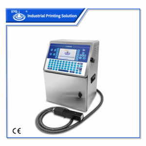 Stable White Inkjet Coding Printer with Double Head Pump for Pigment Ink