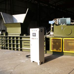 Copper Wire Aluminum Nan Ferrous Horizontal Hydraulic Baler