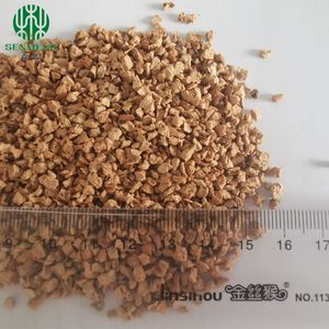 Recycled Natural Granulated Cork Particles 0.5 1mm Granules Cork