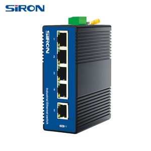 Siron T380-12-C IP40 Unmanaged 5-Port Industrial Switch
