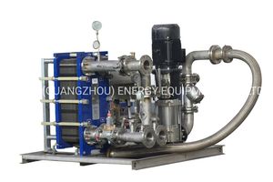 Customized Phe Plate Heat Exchanger Unit with PLC Control System