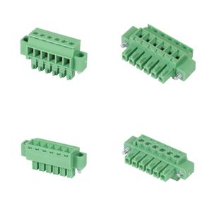 High-Quality 3.81mm PCB Terminal Block with Fixed Flange 02-24p