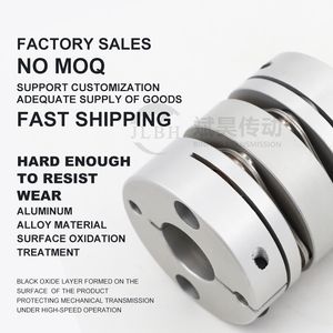 3D Printing Encoder High Precision Screw Module Servo Motor Shaft Coupler Gl Double Diaphragm Coupling