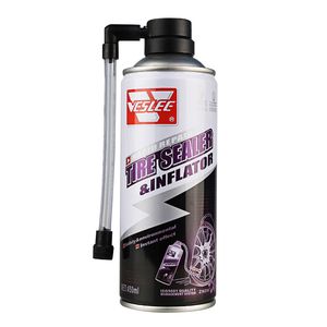 Adhesive Seal Material Liquid Tire Repair Spray Tyre Inflator Sealant