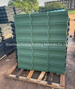 Galvalume Zinc Coated Stone Coated Steel Roofing Tiles Stone Coated Roof Tile Roofing Tile Roofing Tiles in Nigeria