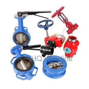 Grooved Butterfly Gate Valve Ductile Iron Stainless Steel CF8 CF8m