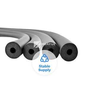 Elastomeric NBR PVC Rubber Foam Air Conditioning Pipe Tube Cold Media Copper Pipe Insulation