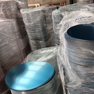 Alloy1060 380mm Diameter 0.70mm Thickness Painted Aluminium Discs for Kitchen Ware Making