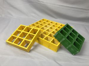 FRP Molded Grating Walkways Fiberglass Reinforced Plastic Platform Grating