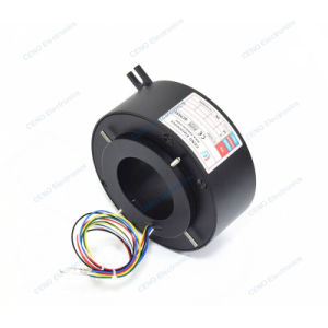 Through Hole Slip Ring with ID60mm and Optional Electrical Power Rotary Joint