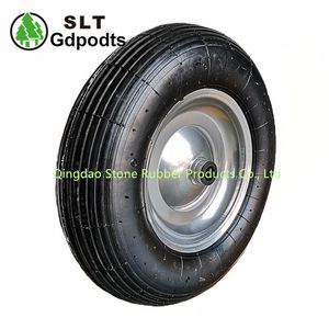 400X100 Air Rubber Wheel for Wheelbarrow Hand Trolley