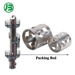 Customized Stainless Steel Pall Ring Metal Pall Ring for Scrubber Tower Packing