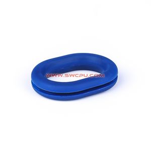 Customized Small Rubber Hole Plug Oval Silicone Rubber Grommet