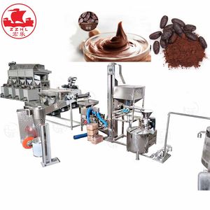 Cocoa Beans Processing Machine Cocoa Powder Maker Cocoa Butter Making Machine Line