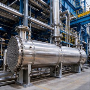 Premium Stainless Steel Chemical Liquid Cooler for Industrial Tower Tank Systems