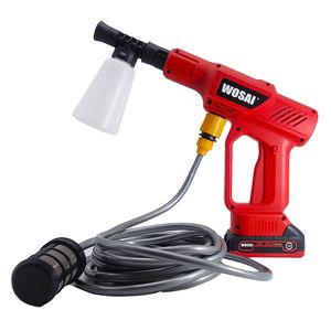 Wosai 20V Electric Cordless Water Gun Car Washer High Pressure Cleaner