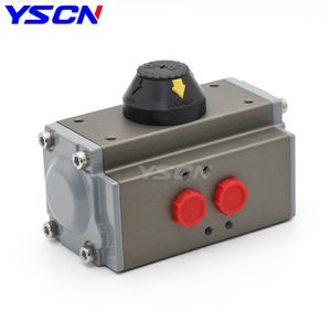 at Series Pneumatic Actuator Single Acting Spring Return Double Acting Rotary Type Pneumatic Valve Actuator