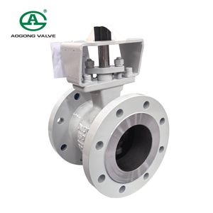 Premium Metal Seated V Ball Valve for High Performance