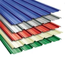 Prepainted Steel Red Colour Coated Corrugated Roofing Sheet Price Galvanized Steel (Dx51d Z100 0.4*1200mm)