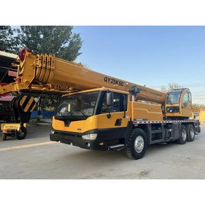 China Mobile 25t 30ton 50ton Pickup Mini Hydraulic Telescopic Knuckle Boom Cranes Qy25K5d Small All Terrain Arm Crawler Truck Mounted Lift Cargo Crane for Sale