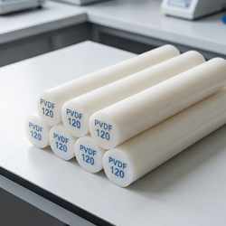PVDF Rod--Turned Acid-Alkali Resistant Bearing Parts
