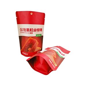 Flexible Paper Packaging Kraft Paper Bag for Irregular Shaped Food Items