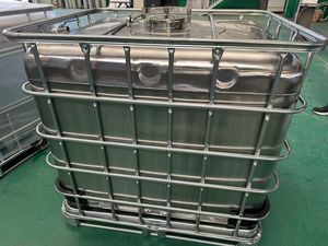SS304 Stainless Steel Square IBC Chemical Tank with Un Approval