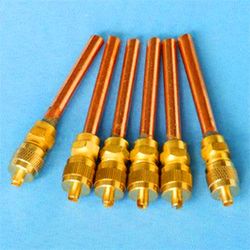 Refrigeration Air Conditioner Parts Copper Tube Service Valve Charging Valve