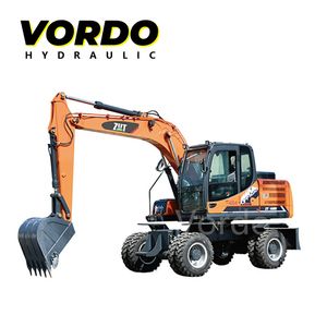 OEM Manufacture Construct Machinery 1.2 Ton Zt150W-L4 Zt150W L4 Mini Crawler Wheel Excavator