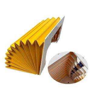 Flexible CNC Machine Shield Organ Protective Telescopic Accordion Bellows Cover
