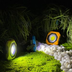 Versatile Magnetic Solar and USB Rechargeable COB Work Light