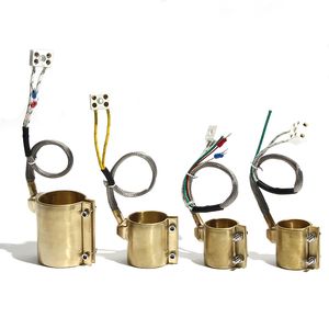 220V Brass Band Heater Electric Heating Ring Copper Coil Heaters for Injection Machine Heater