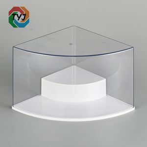 Clear Kitchenware Holder Custom Acrylic Cake Box Acrylic Storage Box