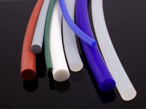 Food Grade Silicone Cord, Silicone Profile, Silicone Extrusion Made with 100% Virgin Silicone Without Smell (3A1004)