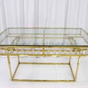 Elegant Rectangular Wedding Banquet Table and Chair Set