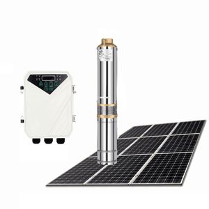 Energy DC AC 220V Pump System Submersible Solar Water Pumps