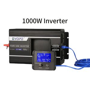 1000 Watt Pure Sine Wave Inverter 12 Volt DC to 220 Volt AC Car Power Inverter