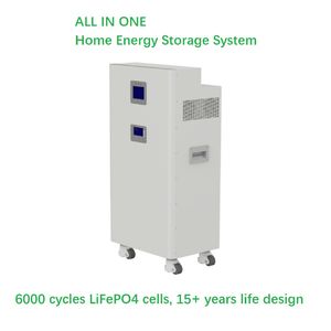 Home Energy Storage System 5000W Inverter 51.2V 314ah LiFePO4 Batteries 16kwh Zn512314-F5