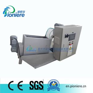 Self-Cleaning Sludge Dewatering Machine for Industrial Wastewater/Screw Filter Press