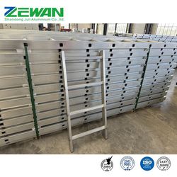 Household Aluminium Straight Ladders Aluminum Safety Step Ladder