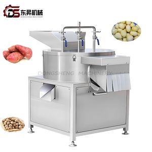 Automatic Potato Cassava Beet Drum Washing and Peeling Machine