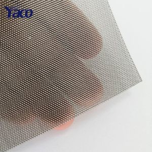 SUS304 316 Stainless Steel Wire 3-400 Mesh Square Plain Weave Filter Mesh