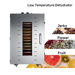 Fruit Vegetable Dryer Machine Rotary 16 Trays Dehydrator for Sale