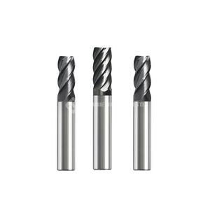 Corner Radius Carbide Flat Milling Cutter for Metal Cutting