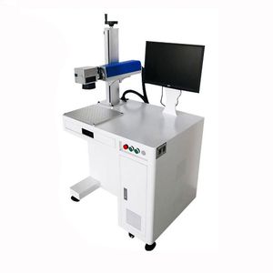 20W 50W Fiber Laser Marking Machine for Metal and for Plastic/Leather and Stainless Steel