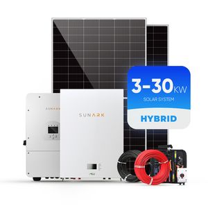 Sunevo Solar Energy System 5kw 10kw 15kw 20kw 30kw Hybrid Complete Solar Power System for Home