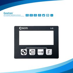 Custom Waterproof Membrane Overlay Panel Label Adhesive Sticker