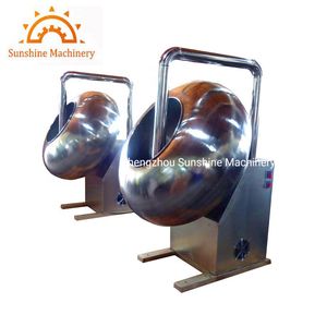 Small Seed 5% Chocolate Nut Tablets Sugar Coating Machine