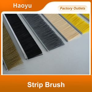 Hot Sale Door Seal Brush Weather Strip Brush Customizable Strip Brush for Door Window Escalator